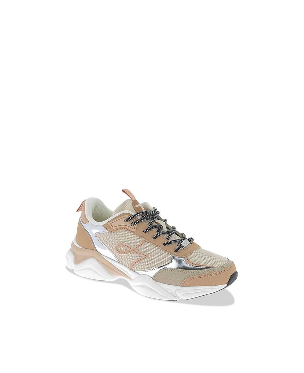 Baskets femme ARYA NUDE MULTI