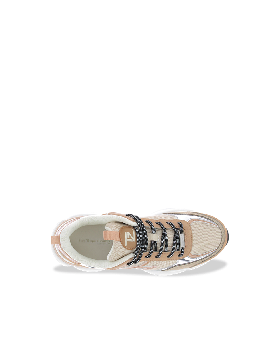 Baskets femme ARYA NUDE MULTI