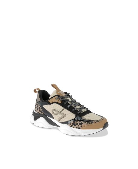 Baskets femme ARYA  LEOPARD MULTI