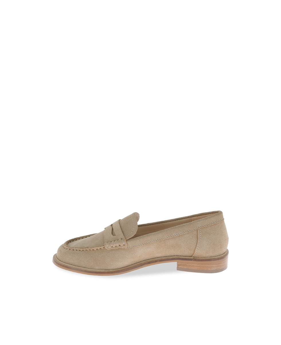 Mocassins femme LUCISUED SABLE