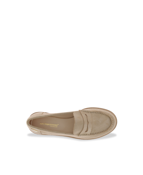 Mocassins femme LUCISUED SABLE
