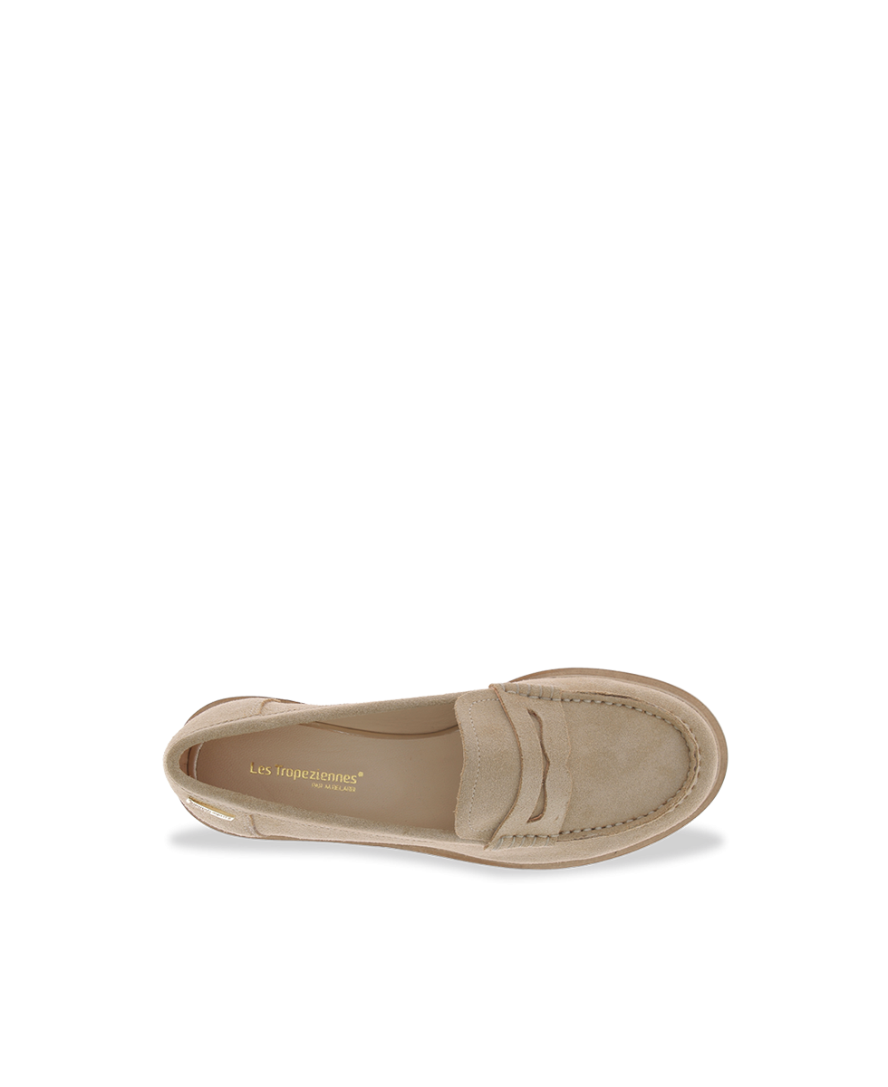 Mocassins femme LUCISUED SABLE