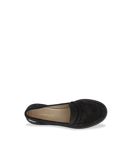 Mocassins femme LUCISUED NOIR IRISE