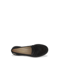 Mocassins femme LUCISUED NOIR IRISE