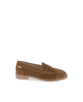 Mocassins femme LUCISUED CAMEL