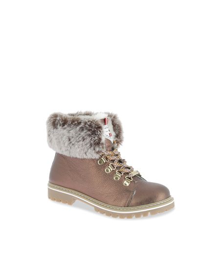 Boots femme col fourré LACEN | Les Tropeziennes par M. Belarbi