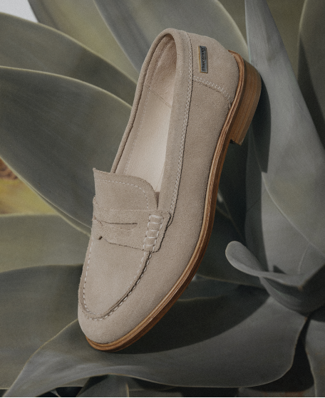 Mocassins femme LUCISUED SABLE