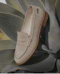 Mocassins femme LUCISUED SABLE