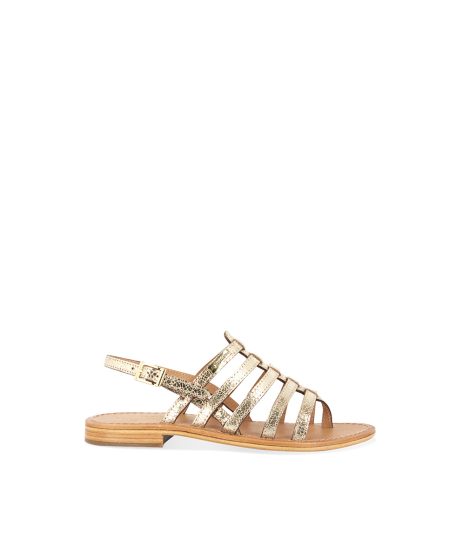 Women's leather gladiator sandals HERISSON | Les Tropeziennes par M. Belarbi