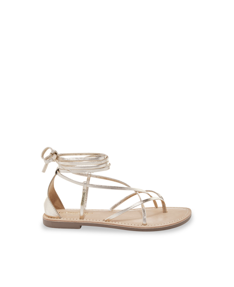 Sandales DJOYA en cuir à lacets | Les Tropeziennes par M. Belarbi