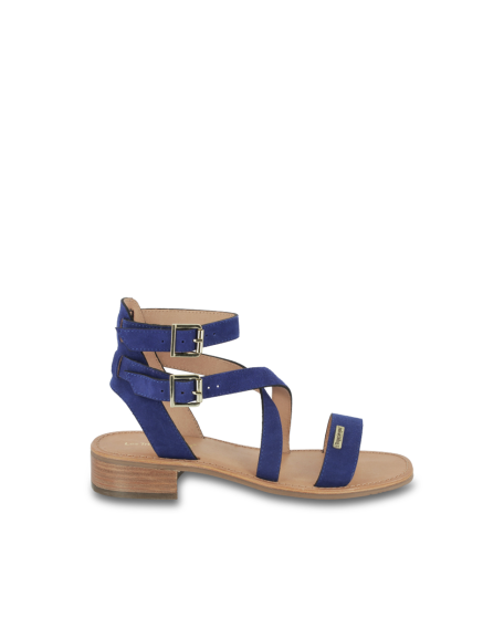 Sandales femme à talons et brides chevilles HOCEAN SUEDE | Les Tropeziennes par M. Belarbi