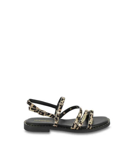 Women's leopard print sandals CORABEL LEO | Les Tropeziennes par M. Belarbi