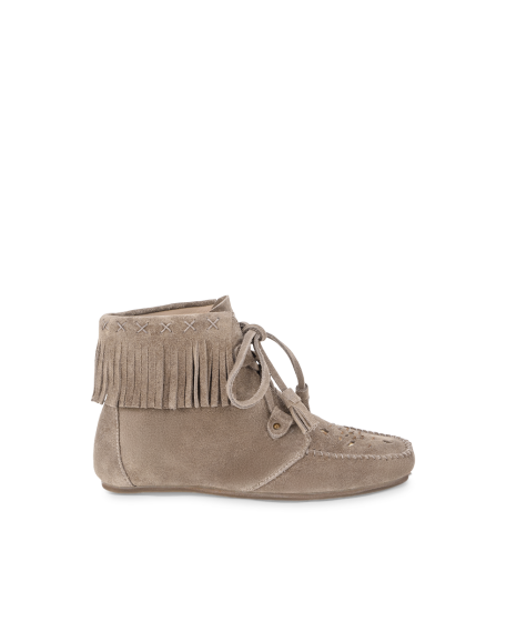 ZONKA bottines à franges femme en cuir | Les Tropeziennes par M.Belarbi | élégance intemporelle