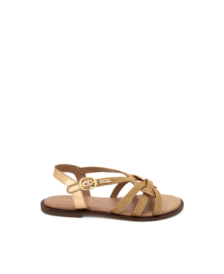 GIGI sandales plates femme en cuir | Les Tropeziennes par M.Belarbi | look chic