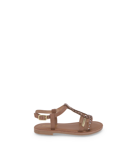 BELECTRA sandales plates fille en cuir | Les Tropeziennes par M.Belarbi | confort absolu