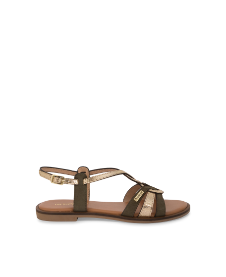 HABBY sandales plates femme en cuir | Les Tropeziennes par M.Belarbi | confort absolu