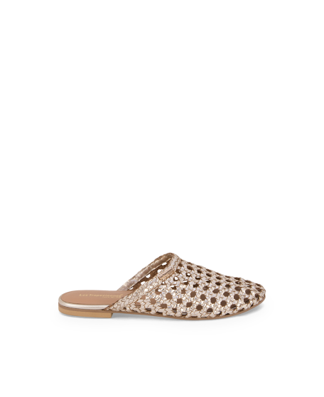 Mules femme CASSIOPE or | Les Tropeziennes par M.Belarbi