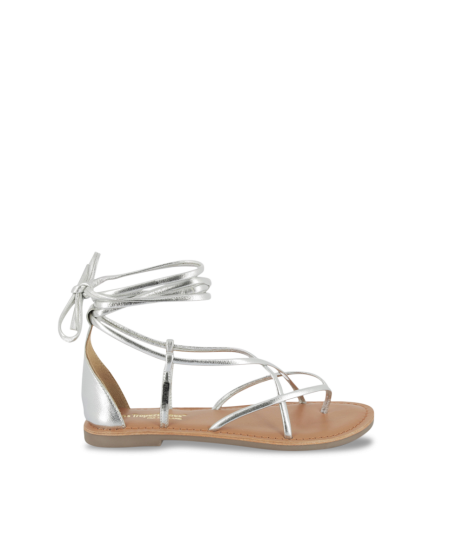 Sandales DJOYA en cuir à lacets | Les Tropeziennes par M. Belarbi