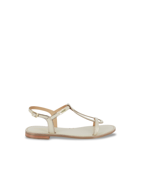 Sandales plates en cuir HAMATRIO | Les Tropeziennes par M. Belarbi