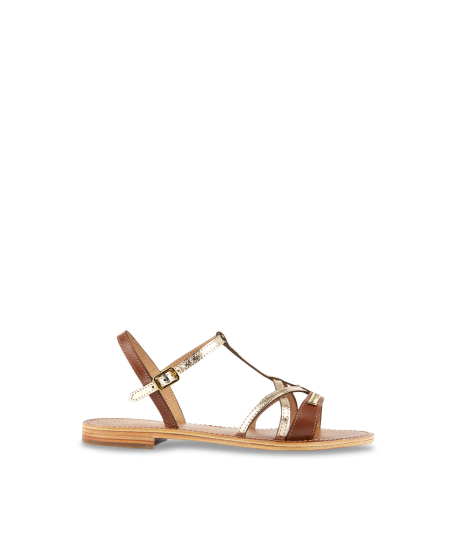Women's leather sandals HIRONELA | Les Tropeziennes par M. Belarbi