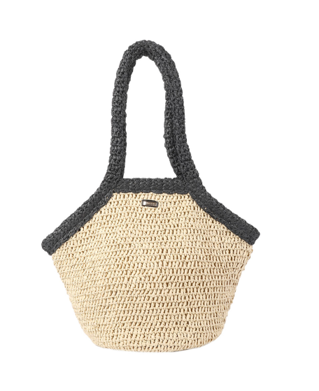 Sac cabas GALETS effet raphia | Les Tropeziennes par M.Belarbi