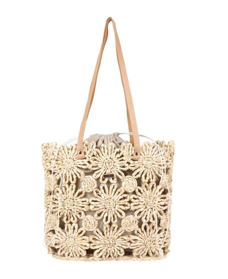 MEDITERRANEAN woven raffia bag | Les Tropeziennes par M.Belarbi