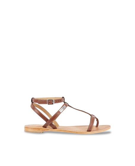 Sandales femme bride cheville en cuir HILAN | Les Tropeziennes par M. Belarbi