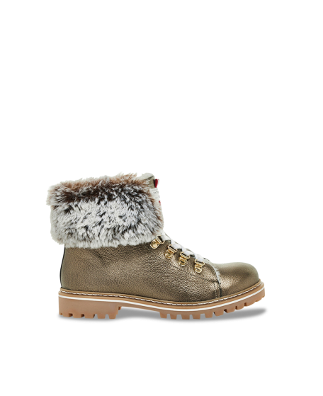 Boots femme col fourré LACEN | Les Tropeziennes par M. Belarbi
