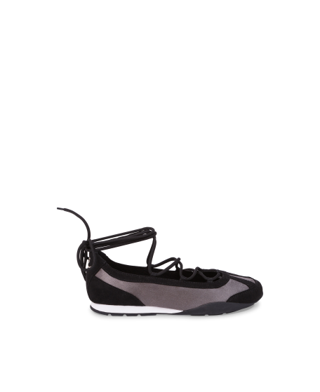 ALLERINE – Women’s lace-up ballerina flats with a trainer-inspired look | Les Tropeziennes par M.Belarbi