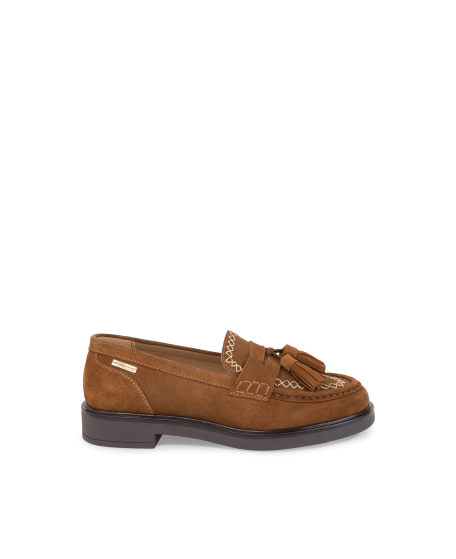 ZOUZOU – Women’s suede moccasins with tassels | Les Tropeziennes par M.Belarbi