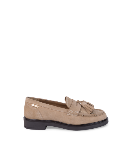 ZOUZOU – Women’s suede moccasins with tassels | Les Tropeziennes par M.Belarbi