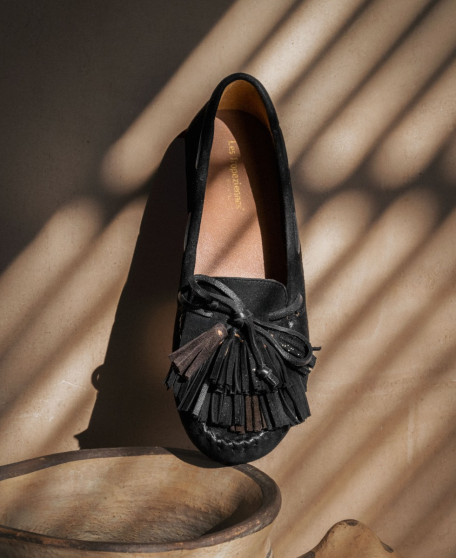 SCARLETT – Women’s suede leather loafers | Les Tropeziennes par M.Belarbi